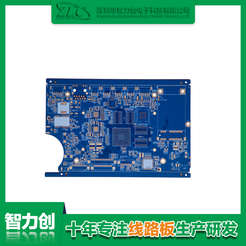 四层检测控制 PCB 主板用于环保自动检测设备 ( 表面沉金处理 ).png